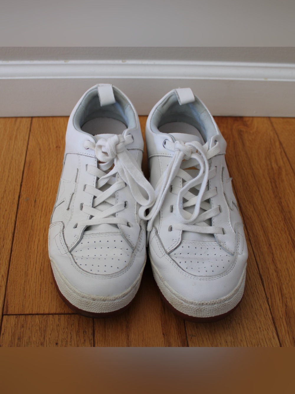 Golden Goose Yeah Sneakers in Optic White Size 6/36